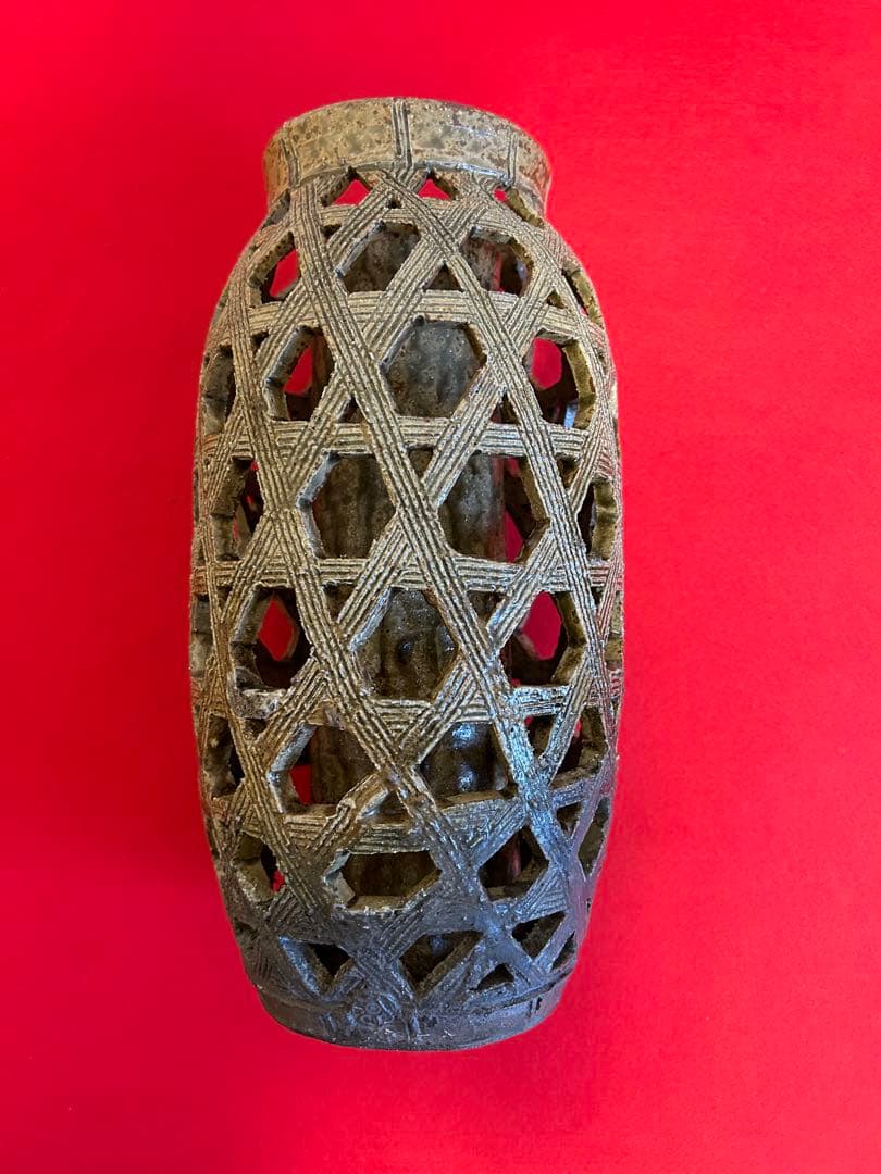 <FROM JAPAN 公式アカウント>萬古焼 露光窯 冬柴文廣 燻籠