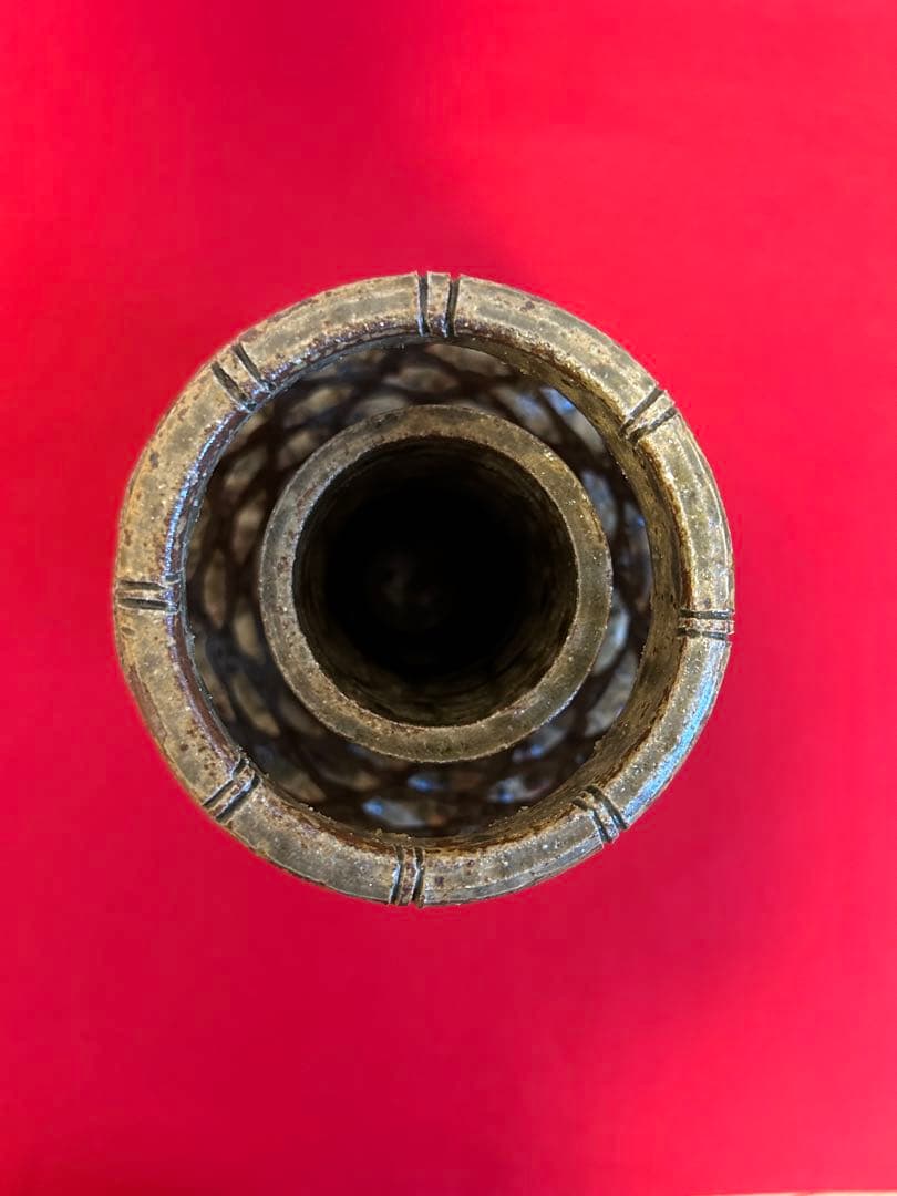 <FROM JAPAN 公式アカウント>萬古焼 露光窯 冬柴文廣 燻籠