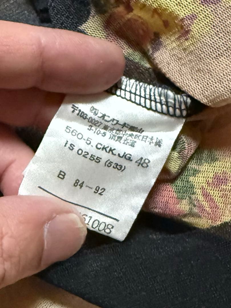 ゴルチェ　オム　長袖Tシャツ