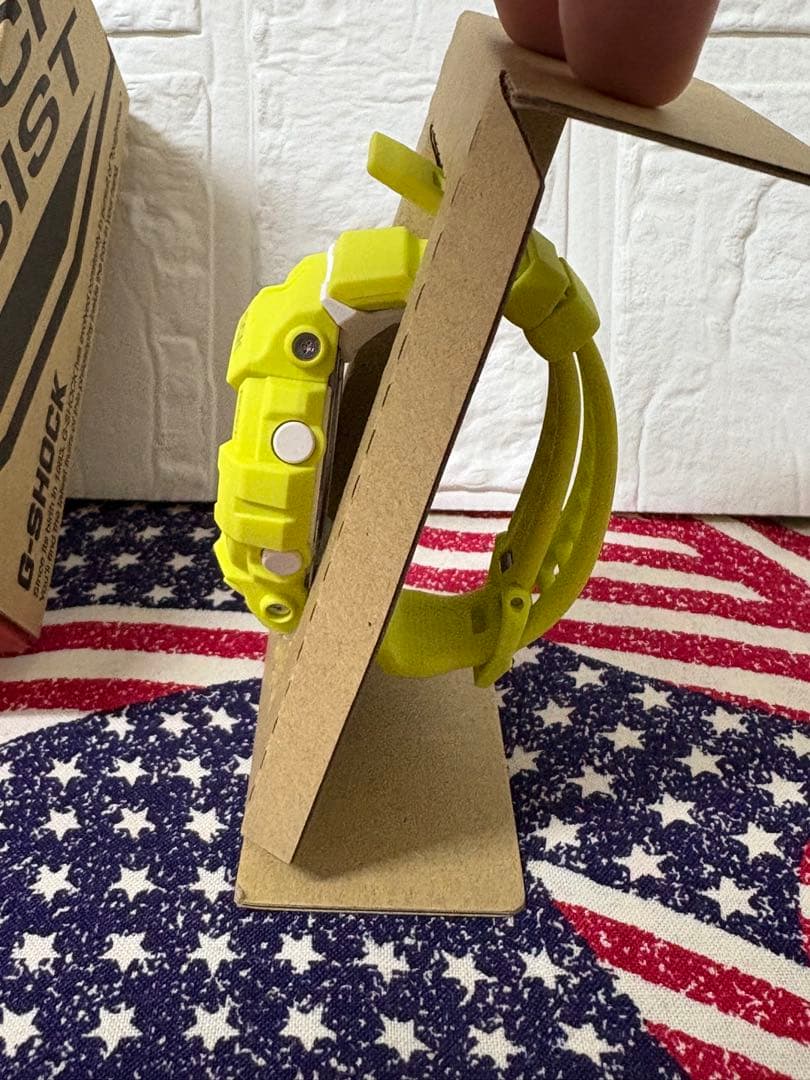 ٩( ᐛ )و試着のみ☆G-SHOCKイエロー☆GMA-b800٩( ᐛ )و