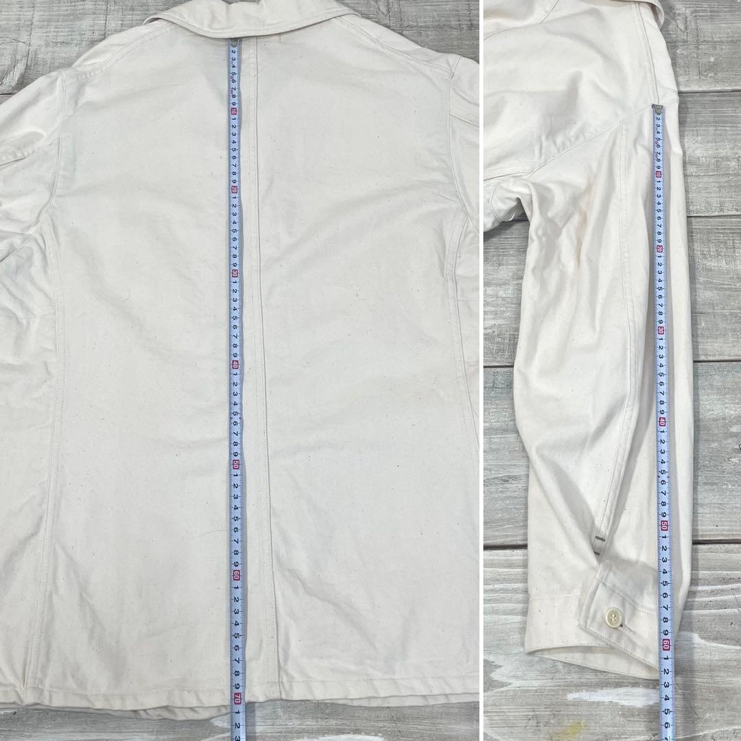 美品 THE CORONA UTILITY ホワイトツイルカバーオール 日本製