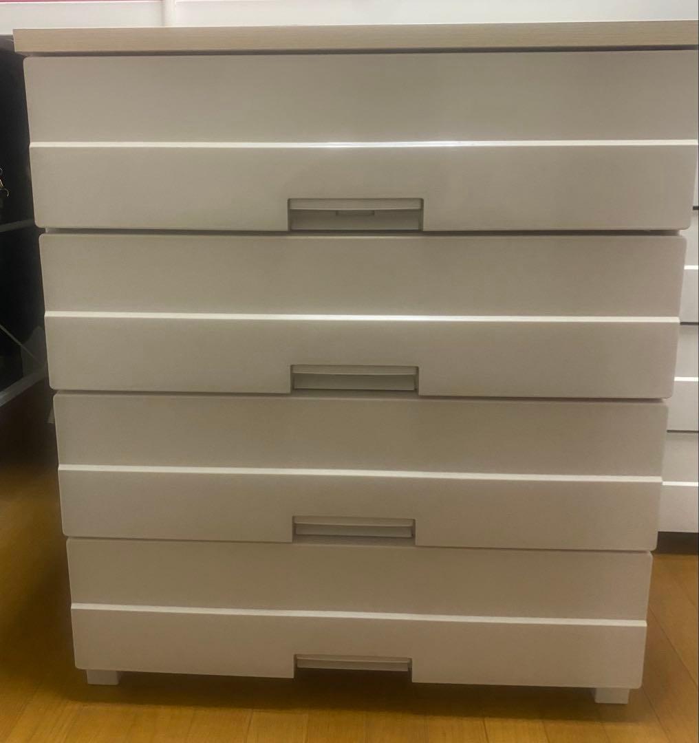 フィッツ　プラスチック製チェスト 4段