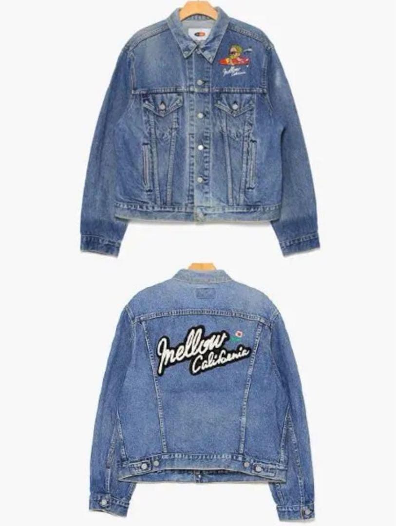 完売品！mellow メロウ　デニムジャケット　サイズL