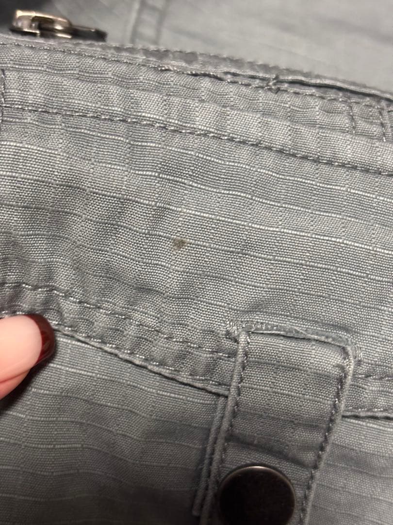 SLY 2024SS ミリタリー カーゴパンツ グレー S