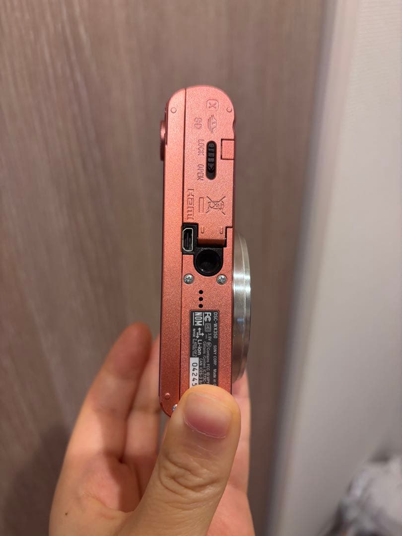 SONY ピンク コンパクトデジタルカメラ 20倍ズーム