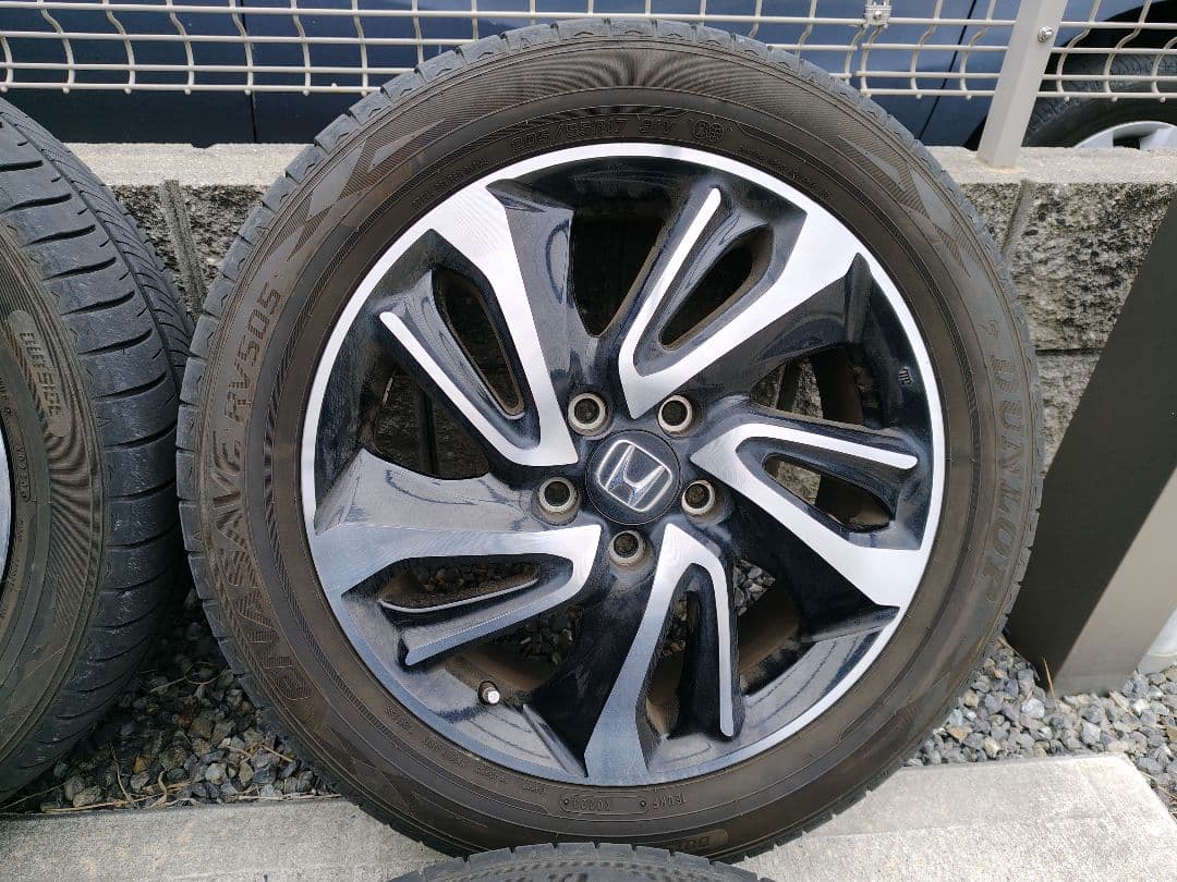 ホンダ ステップワゴンスパーダ 純正タイヤホイール 4本セット　ナット付き