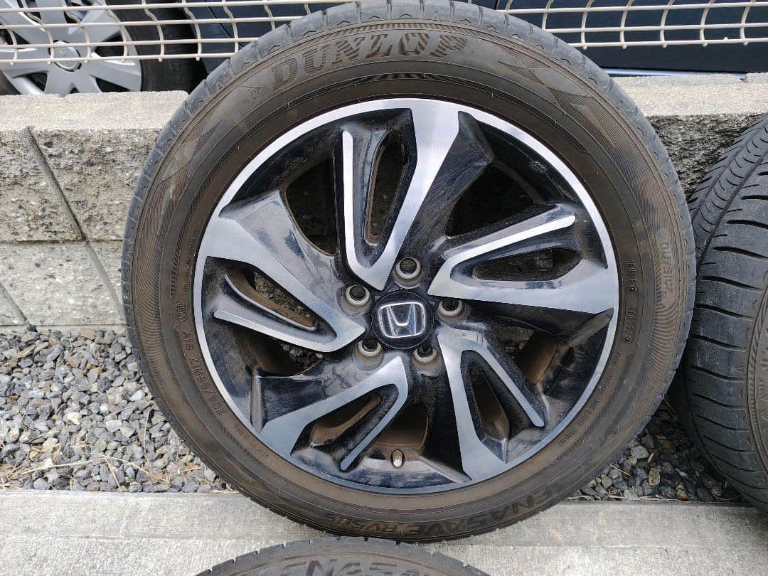 ホンダ ステップワゴンスパーダ 純正タイヤホイール 4本セット　ナット付き