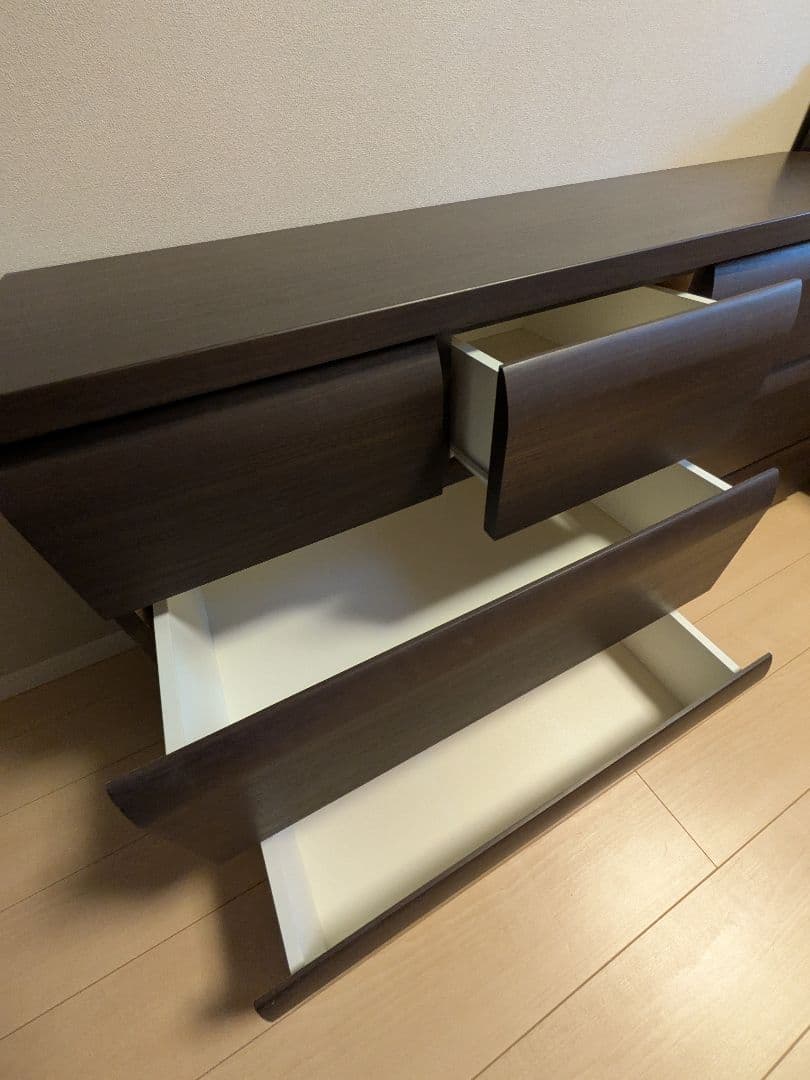 ★Aki-papa★【美品】11/11まで　ニトリ　チェスト　ローチェスト