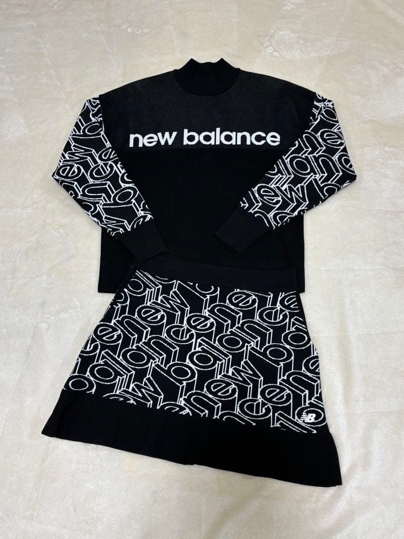 c*o様 最終値下【美品】ニューバランスゴルフセットアップ　ブラック　ゴルフウェ