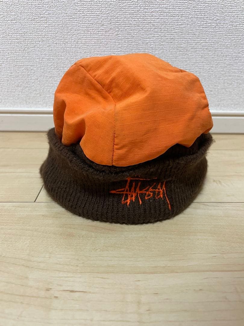ステューシー　ロゴニットビーニー