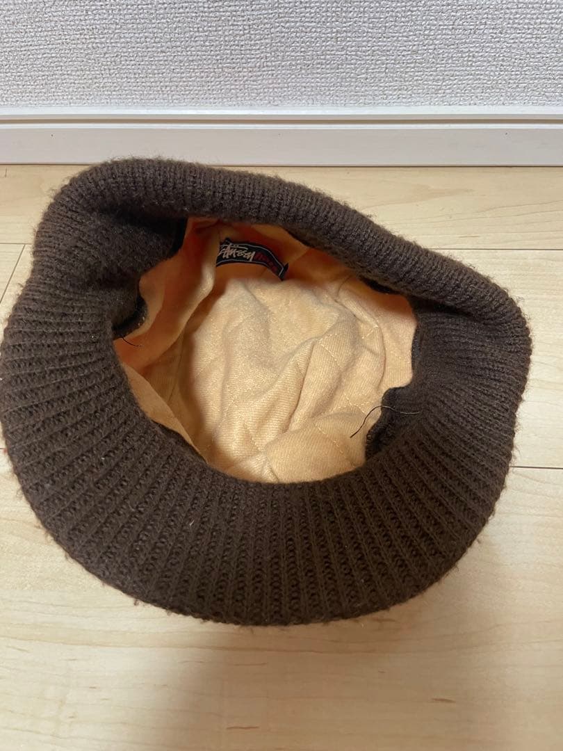 ステューシー　ロゴニットビーニー