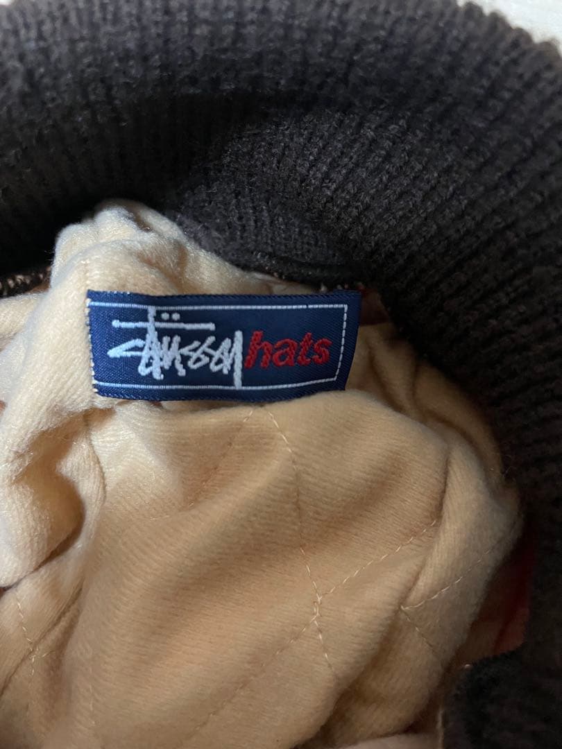 ステューシー　ロゴニットビーニー