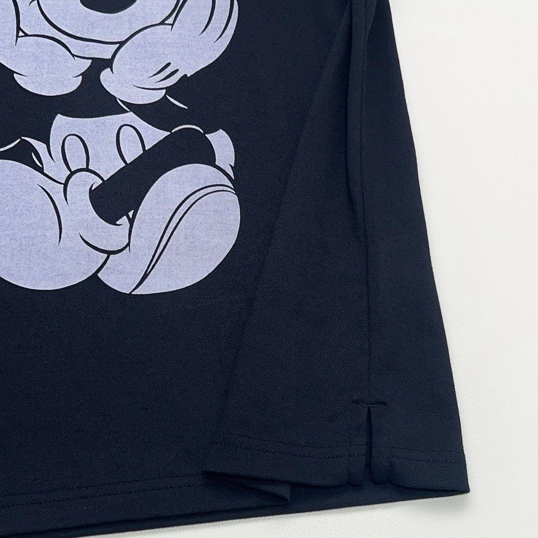 MARK & LONA ミッキーポロシャツ ブラック