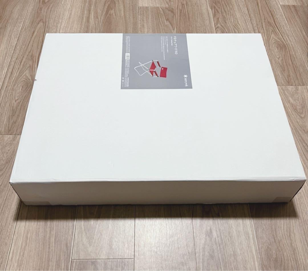 新品未開封　スノーピーク　 FDチェアワイド RD 2脚