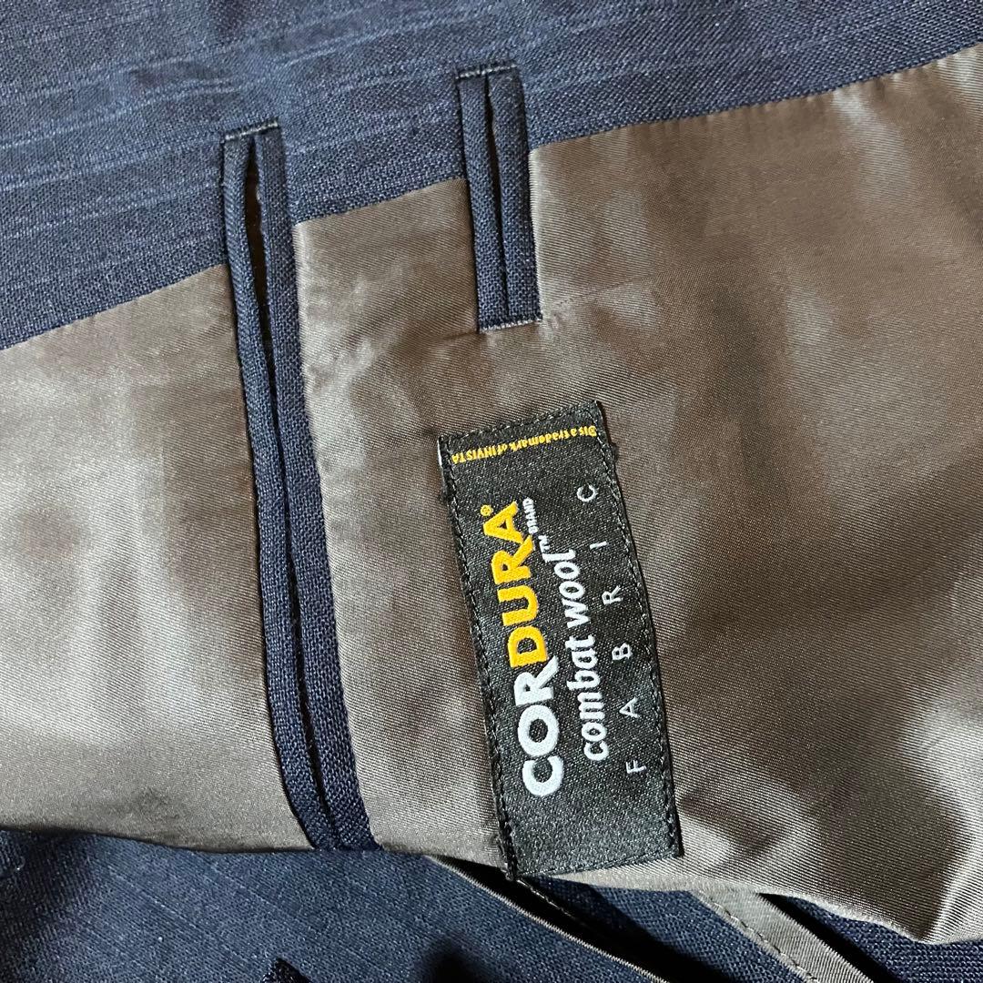 最終価格J.PRESSネイビーストライプスーツXL