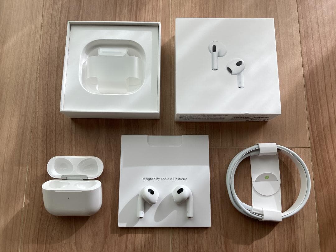 Apple AirPods 第3世代 Lightning／MagSafe充電対応