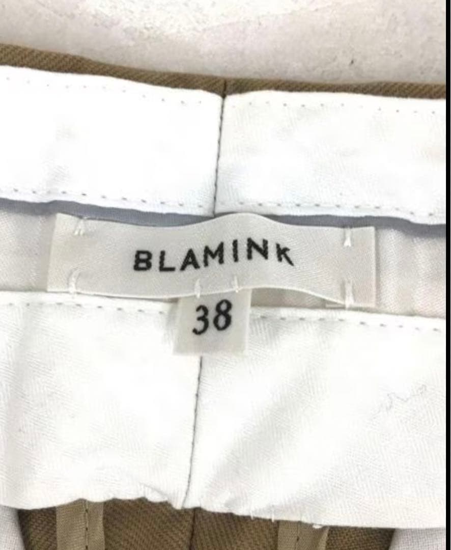 EF0501-6-2 BLAMINK 2タック/チノ/ボトム/38/コットン