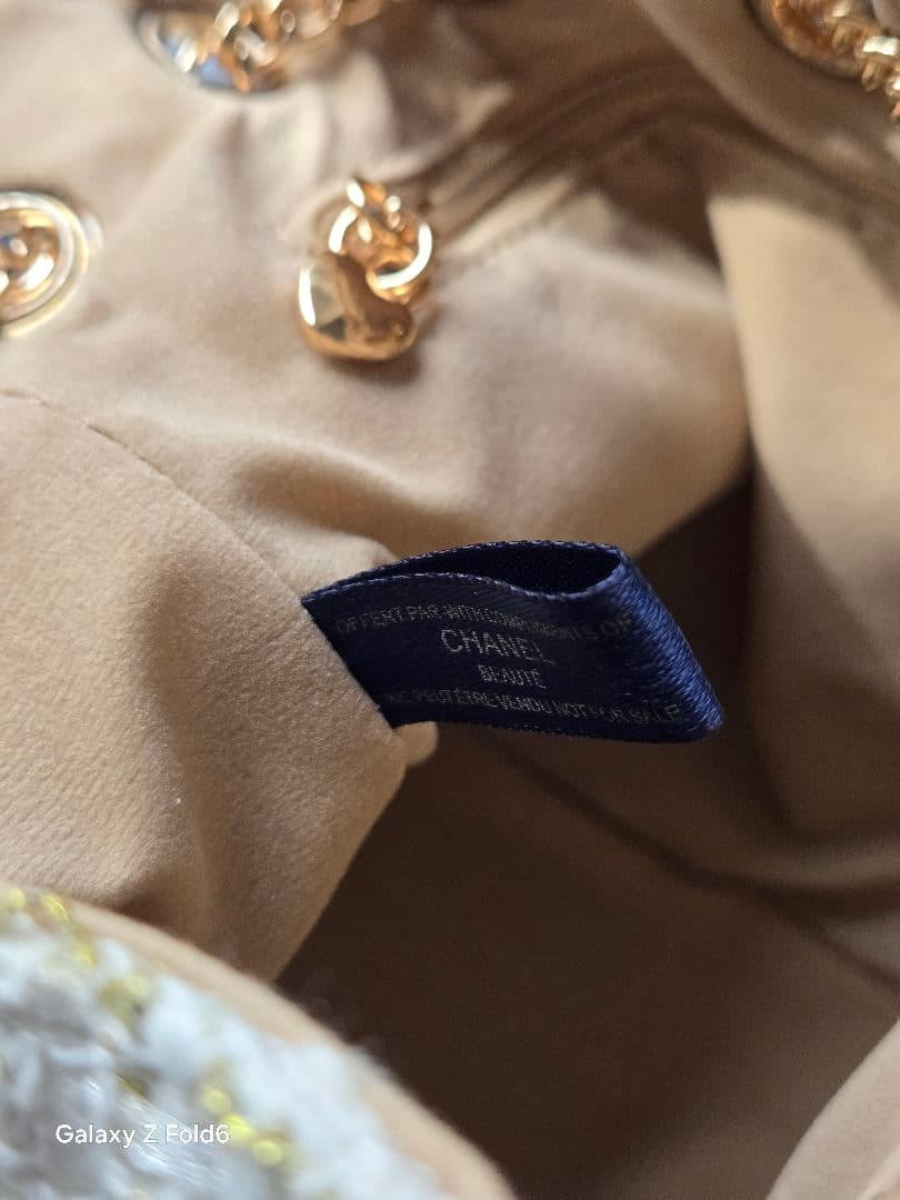 Chanel シャネル ビューティー ノベルティ 2WAY 巾着バッグ