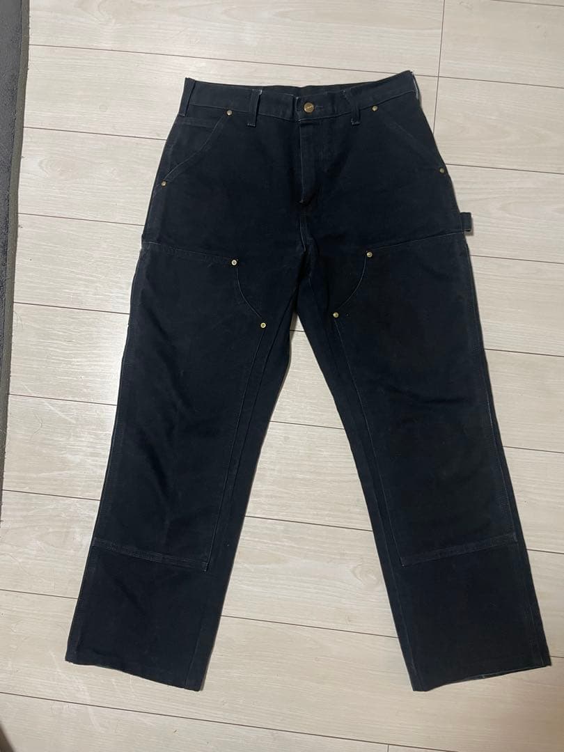Carhartt B01-BLK ダブルニー　30x30 USA製