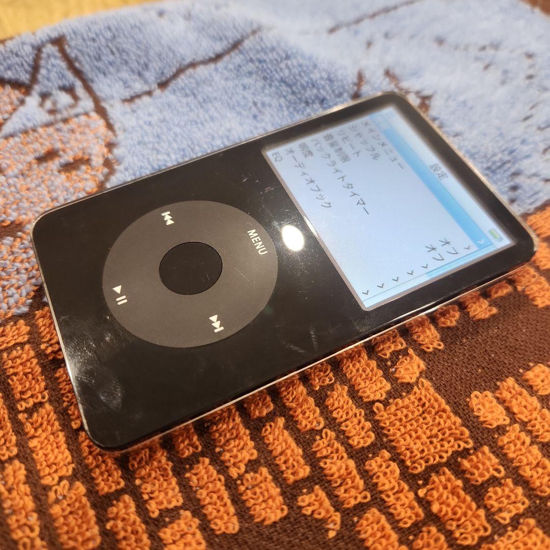 iPod　Classic　第5世代　160GBHDD換装済み　バッテリー交換済み