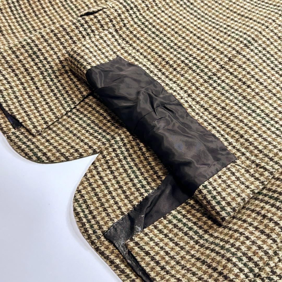 【極美品】PSポールスミス　MOON製ツイード　テーラードジャケット　Lサイズ