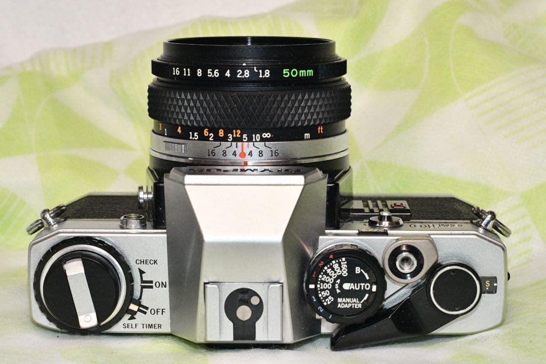 《動作品》OLYMPUS OM-10 + 50/1.8付き 　a323-2