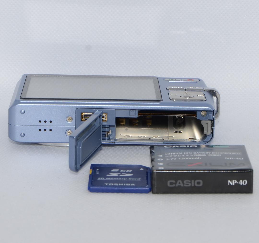 CASIO EXILIM EX-Z600 ブルー (動作確認済)