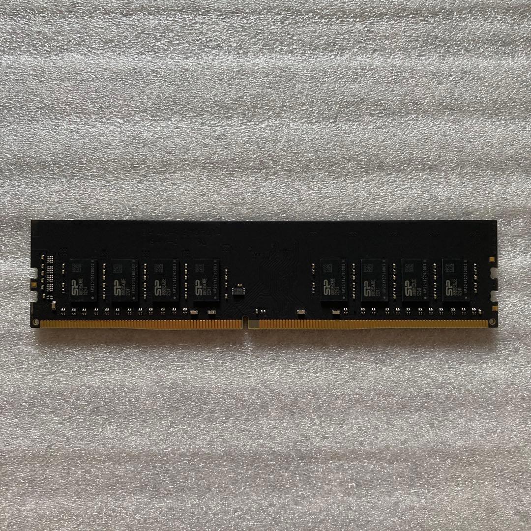 中古 シリコンパワー DDR4-2400 PC4-19200 16GB 1枚