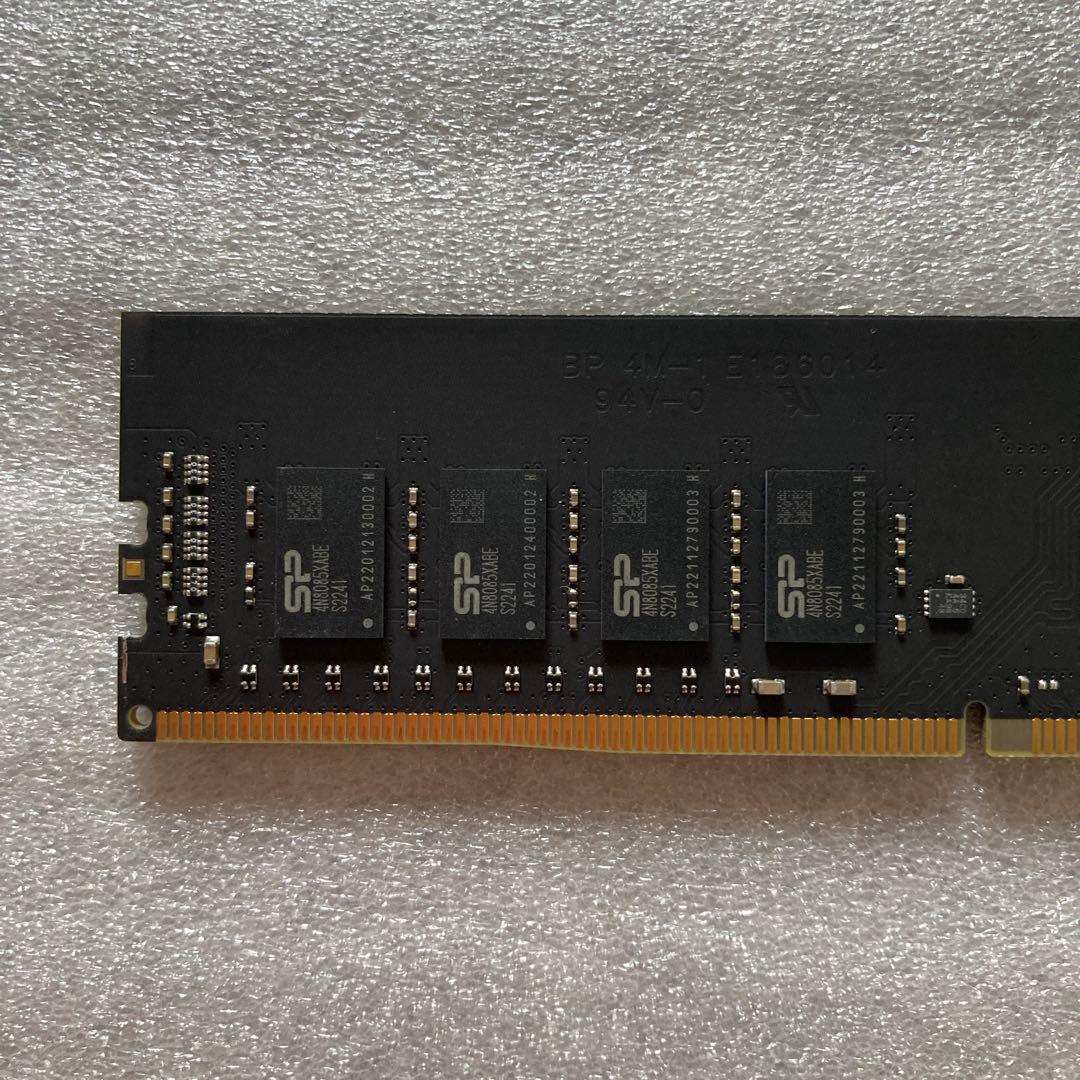 中古 シリコンパワー DDR4-2400 PC4-19200 16GB 1枚