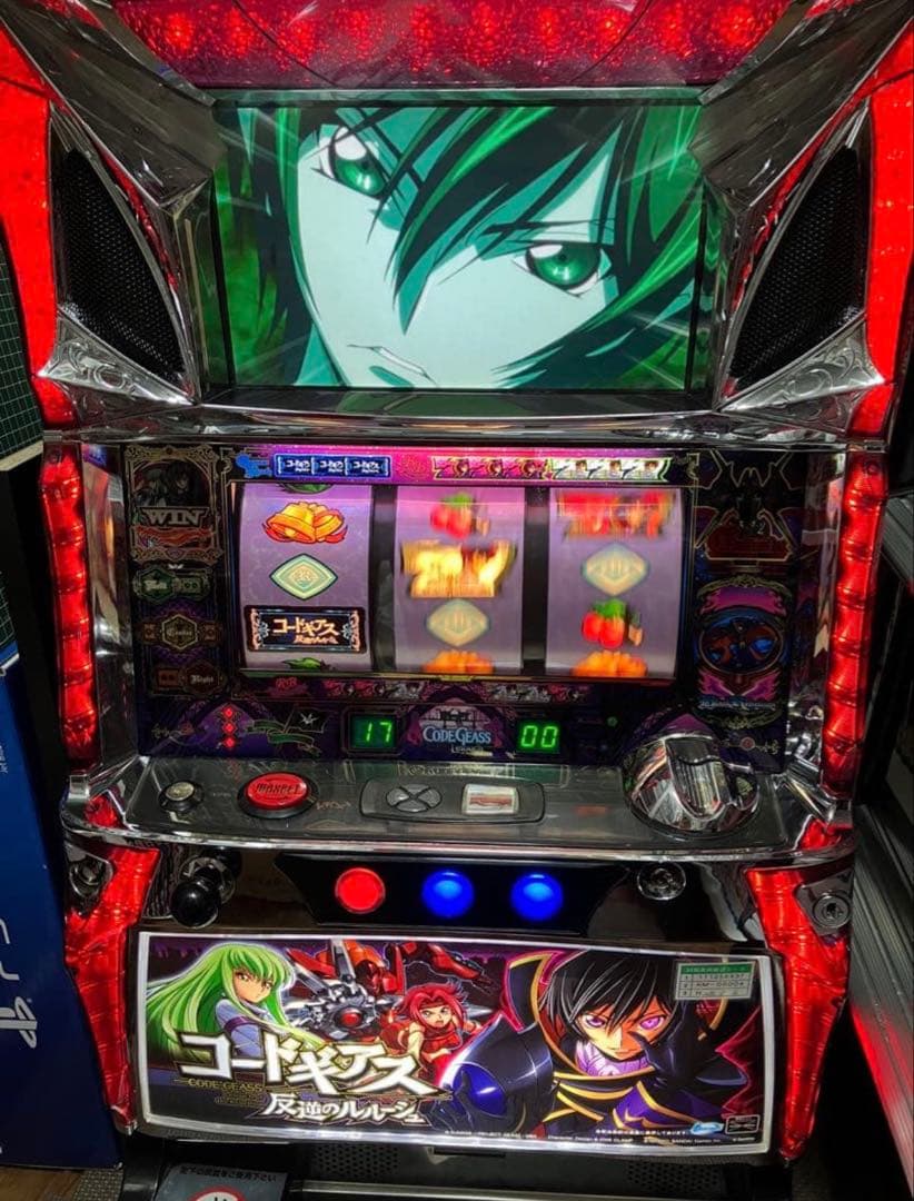 おまけ付【送料込】 初代コードギアス 不要機付 パチスロ実機