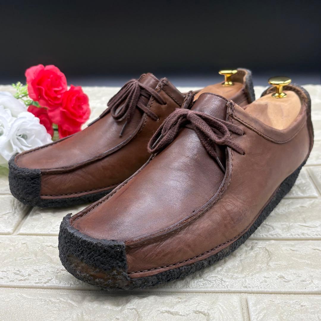 大健SHOP　Clarks クラークス　ワラビーブーツ　クレープソール