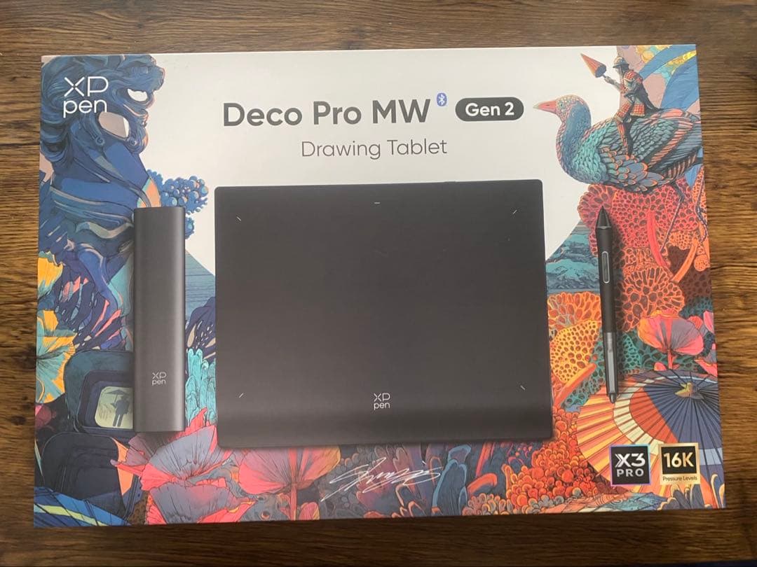 XPPen ペンタブ　Deco Pro MW Gen2 ペンタブレット　板タブ