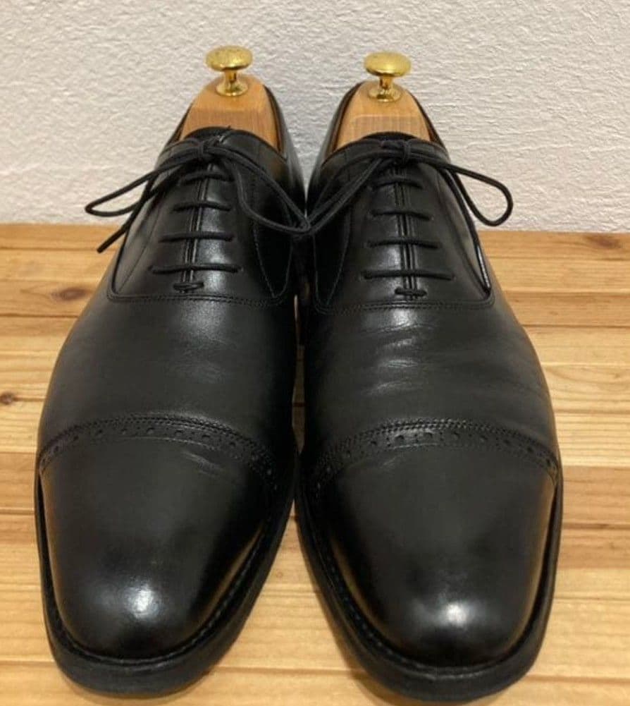 スコッチグレイン I-0263 パンチドキャップトゥ HIROKAWA　26cm