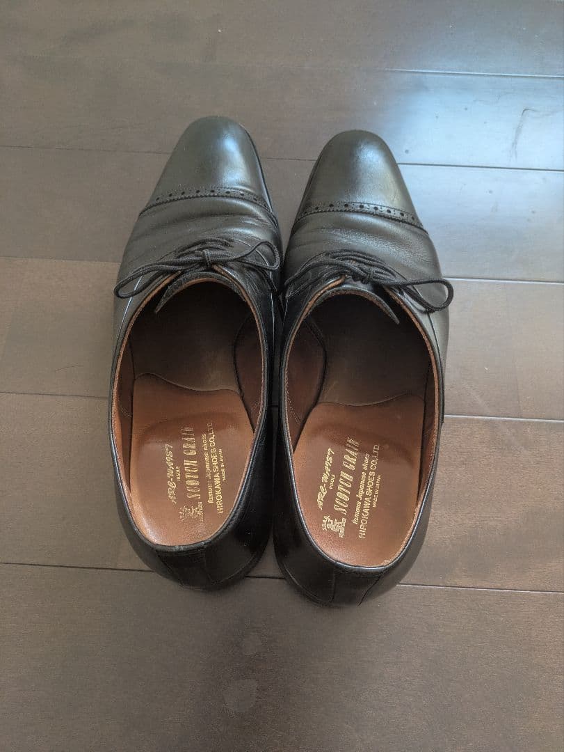 スコッチグレイン I-0263 パンチドキャップトゥ HIROKAWA　26cm