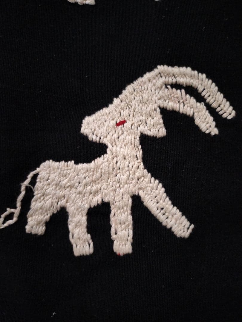 エスニック　パーカー　ナカ族パーカー　手刺繍　男女共用　新品　タイ製5