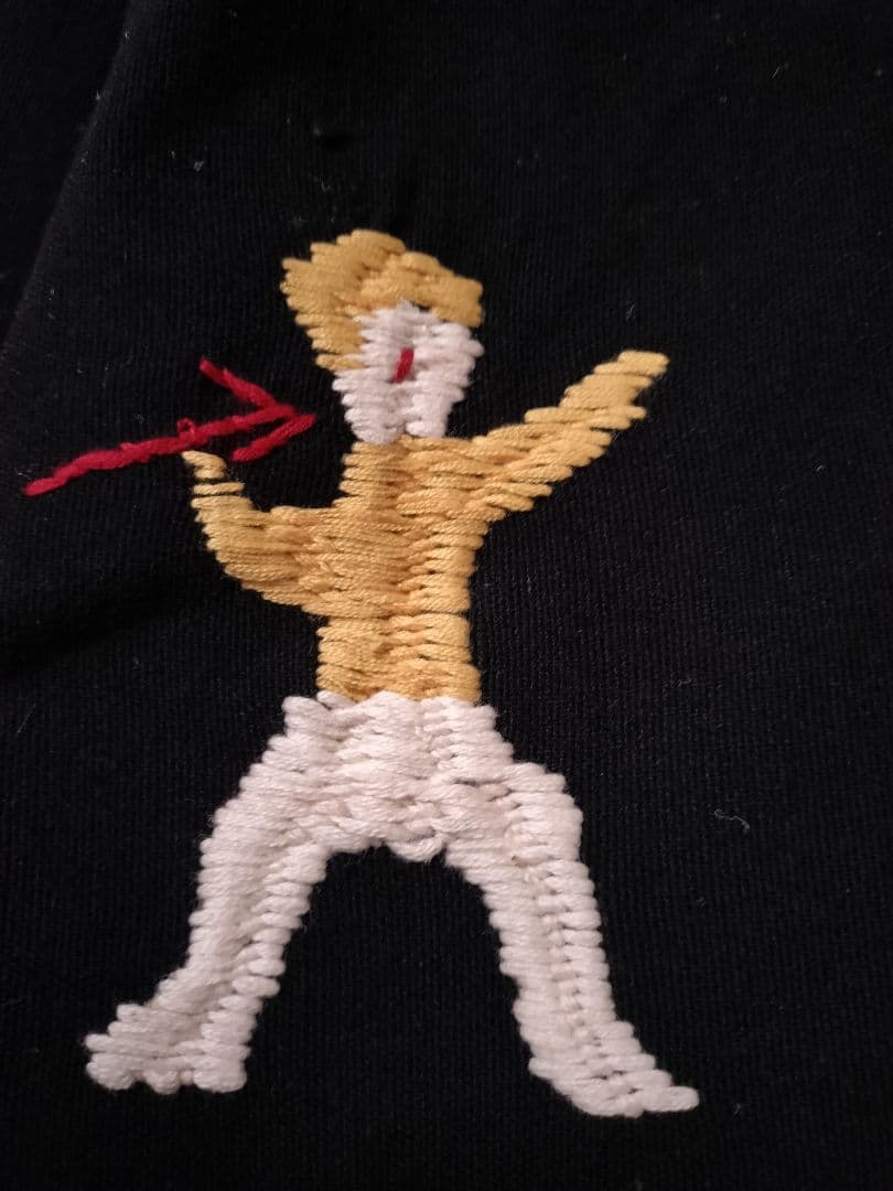 エスニック　パーカー　ナカ族パーカー　手刺繍　男女共用　新品　タイ製5