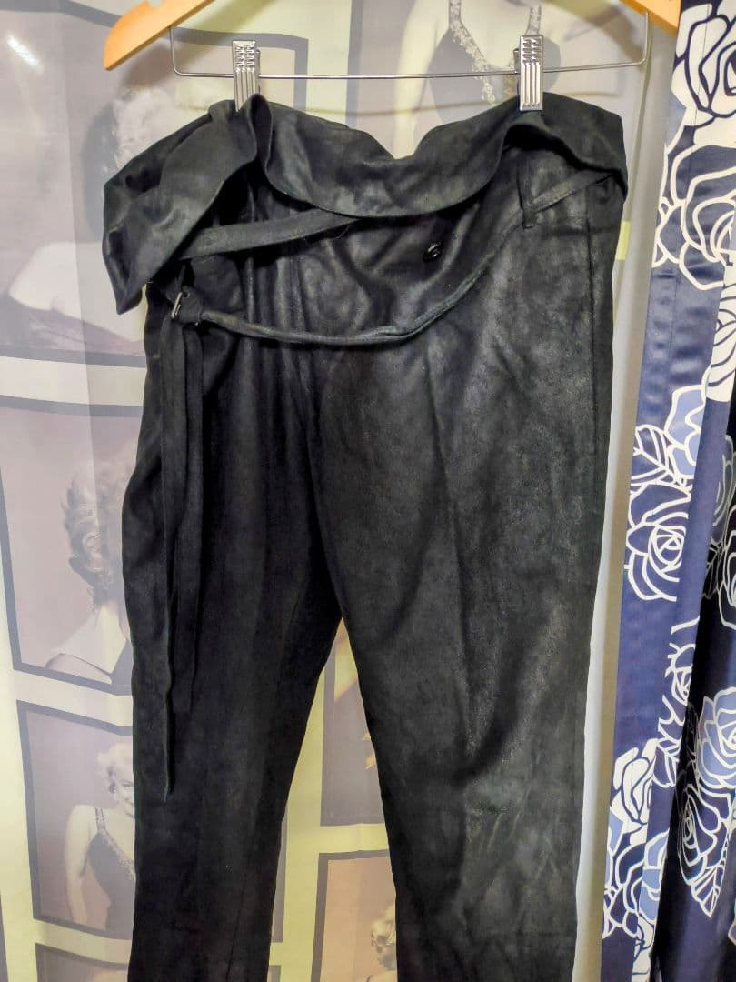 【定番】Ann Demeulemeesterレザーパンツ