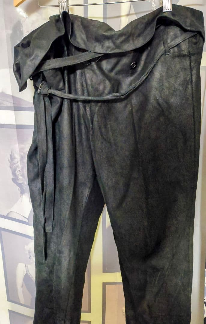 【定番】Ann Demeulemeesterレザーパンツ