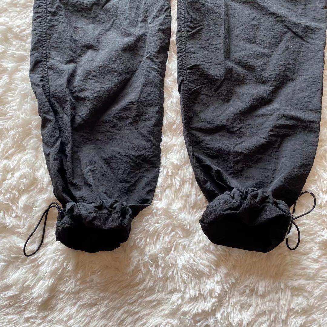 美品　monkey time つなぎ　ジャンプスーツ　袖取り外し可　黒　ナイロン