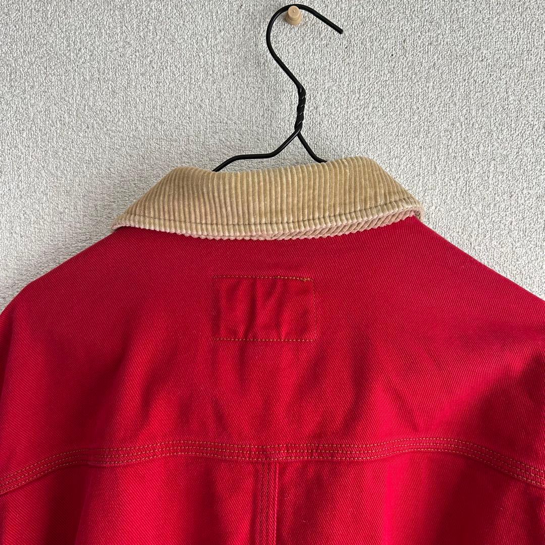 【美品】LAUREN JEANS Co. ラルフローレン　カバーオール　赤　M