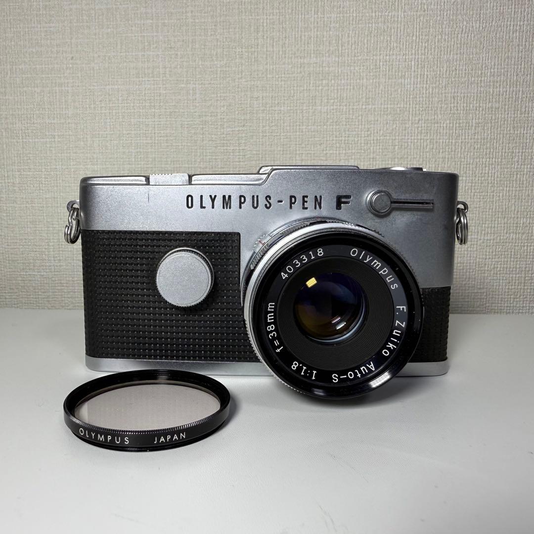 オリンパス OLYMPUS PEN F Zuiko 38mm F1.8 実動品