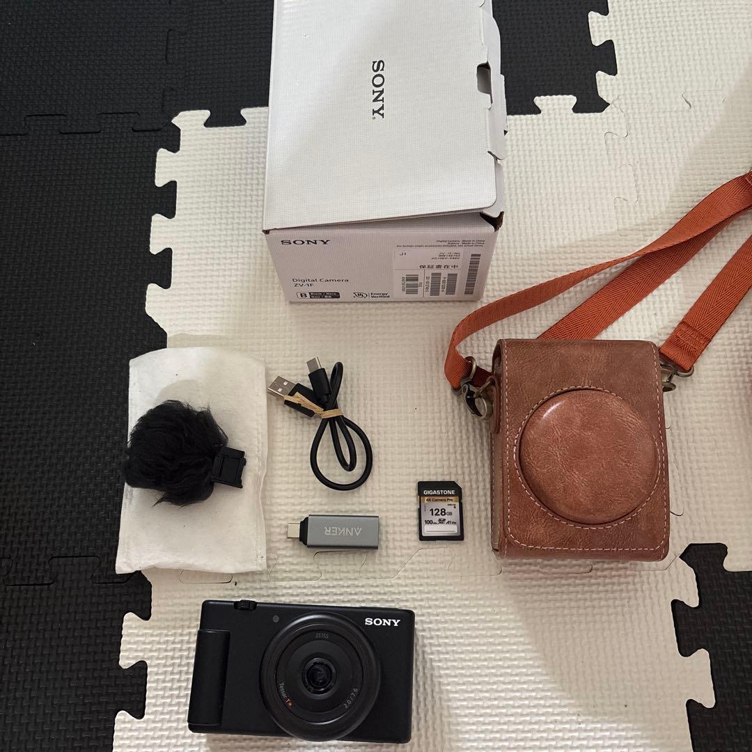 Sony ZV‑1F カメラ（中古）＋付属品多数