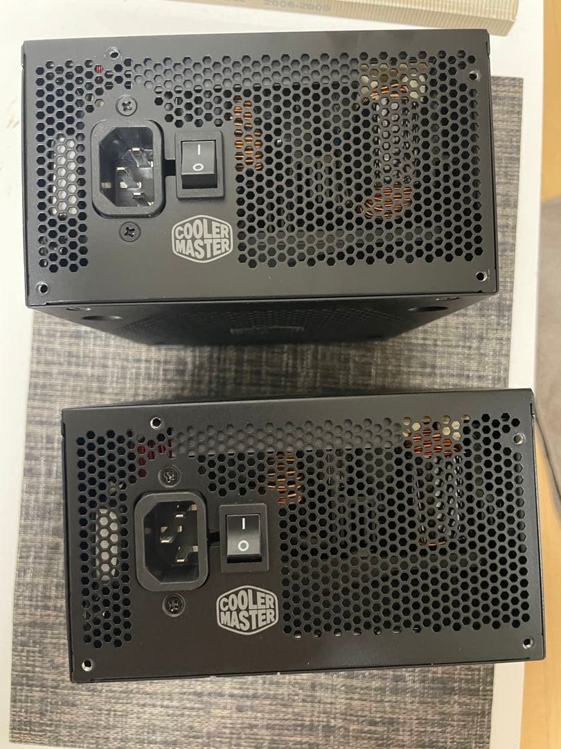 Cooler Master 電源ユニット 12V 2基ファン