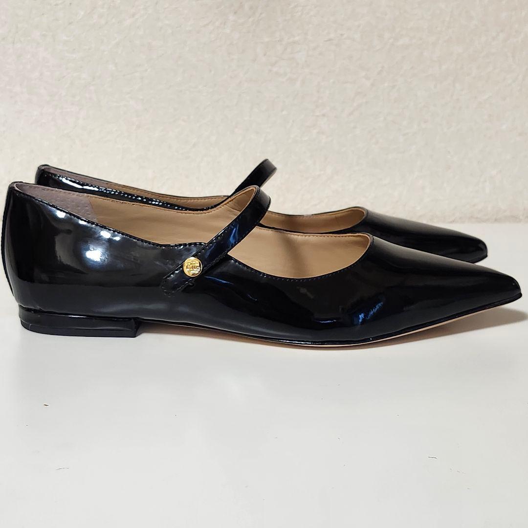 新品 LAUREN RALPH LAUREN フラットパンプス US8.5