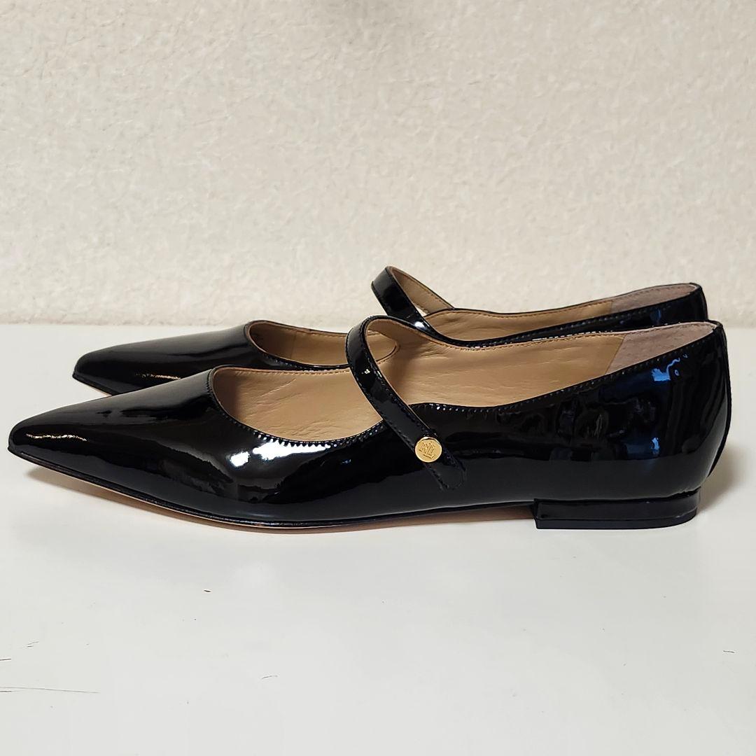 新品 LAUREN RALPH LAUREN フラットパンプス US8.5