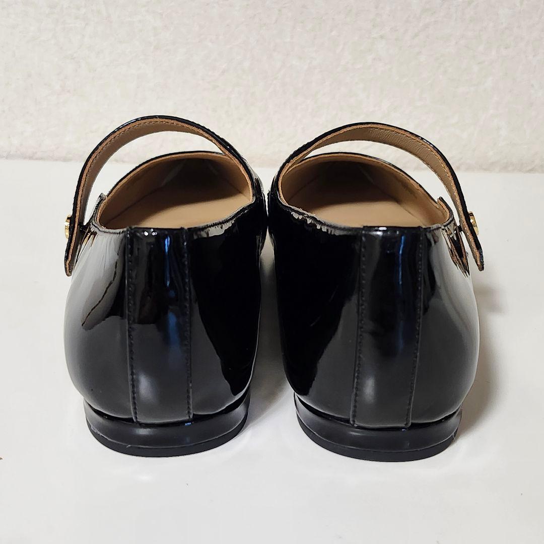新品 LAUREN RALPH LAUREN フラットパンプス US8.5
