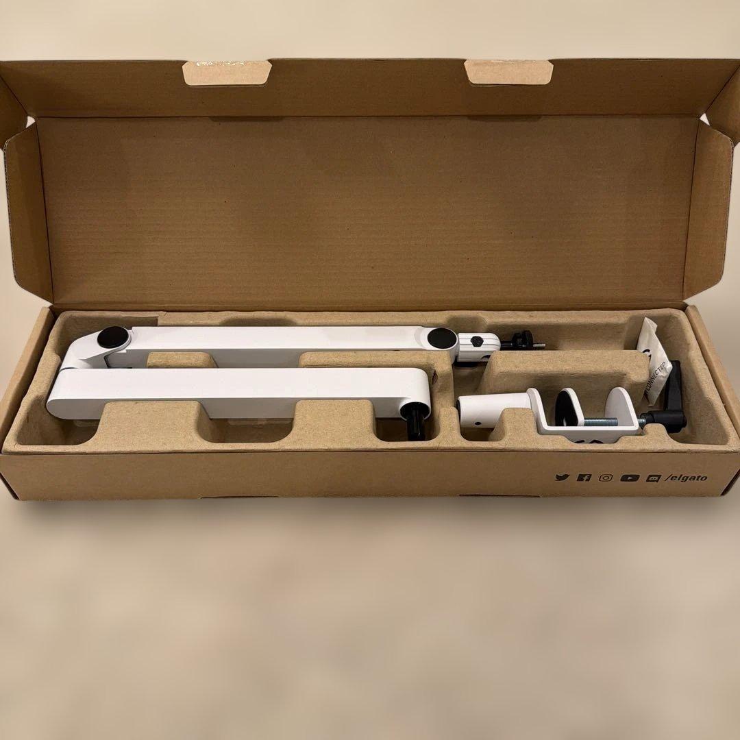 Elgato エルガト マイクアーム ホワイト　おまけ付き