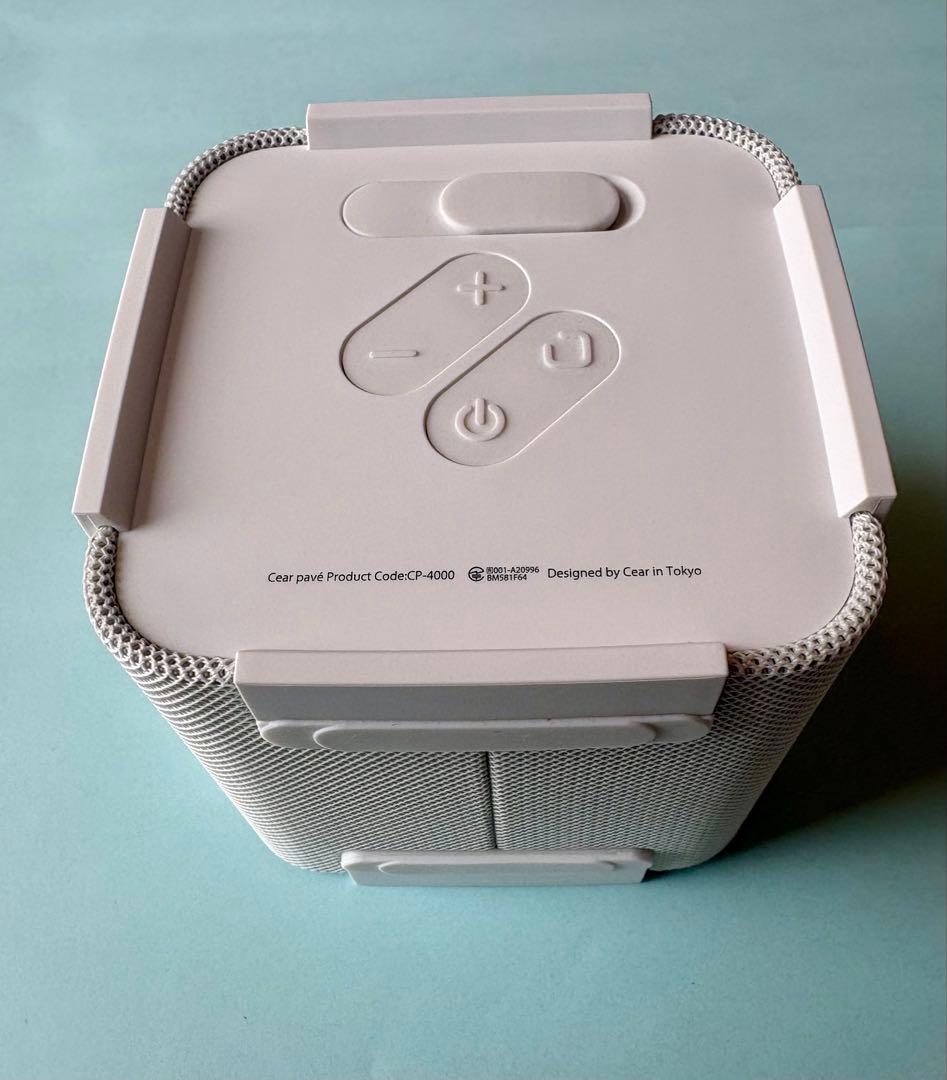 【写真追加】Cear pavé CP-4000-WT BTスピーカー