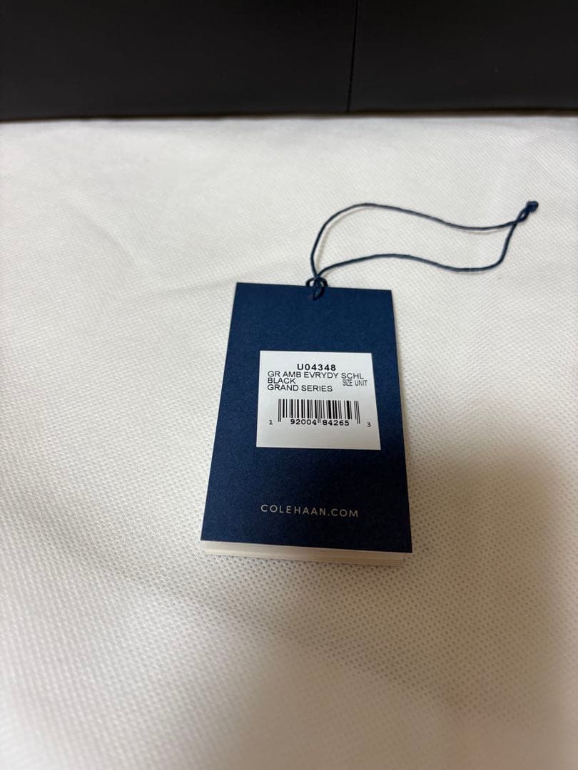 COLE HAAN レザー　トートバック　ブラック　A4サイズ　未使用