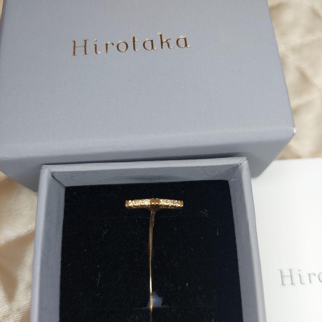 ✨美品✨HirotakaTRAPEZE ダイヤモンド0.03 アローピアス